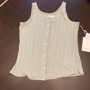Button down tank top from Carve Designs